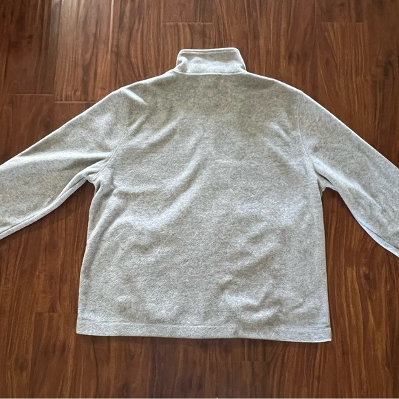 Carolyn Taylor Gray Zip-Up Fleece Jacket size medium - Picture 8 of 8